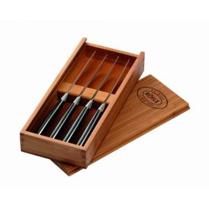Rösle Steakmesser Modell 96651 (4er-Set in Holzbox)