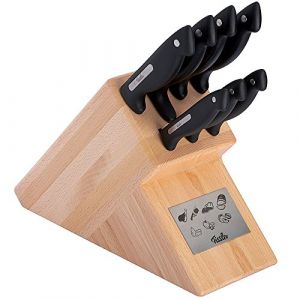 Fissler signum Messerblock mit acht Messern – Gut geeignet für Starterhaushalte